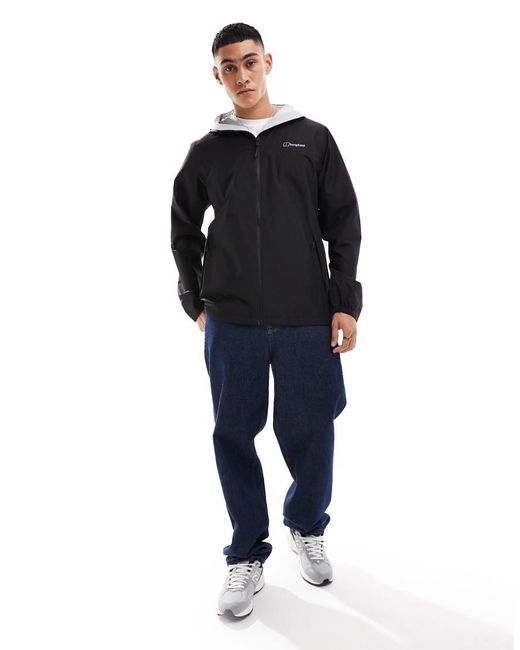 Berghaus Black Deluge Pro 3.0 Waterproof Jacket for men