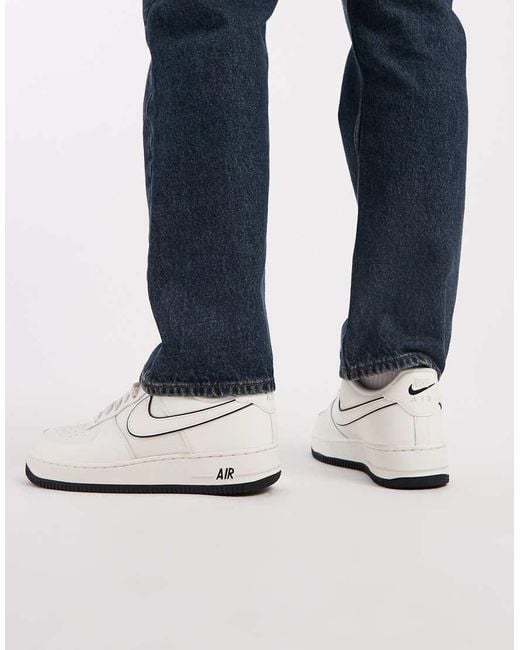 Nike Blue Air Force '07 1 Trainers for men