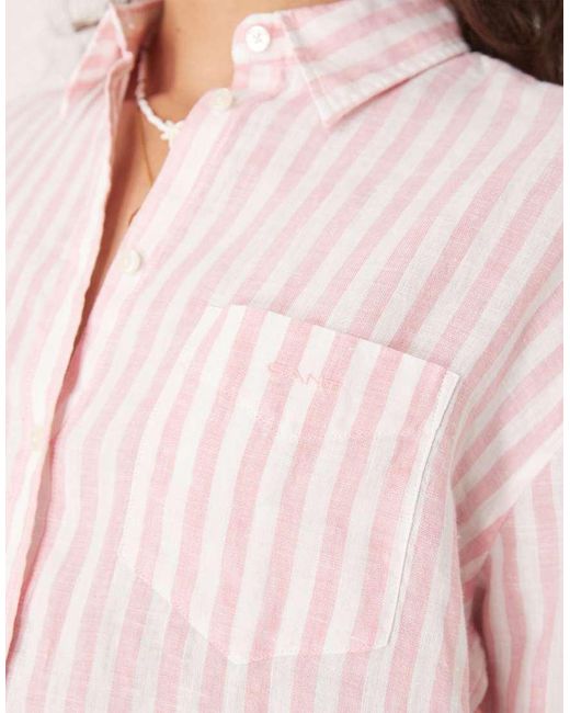 Camicia di Gant in Natural