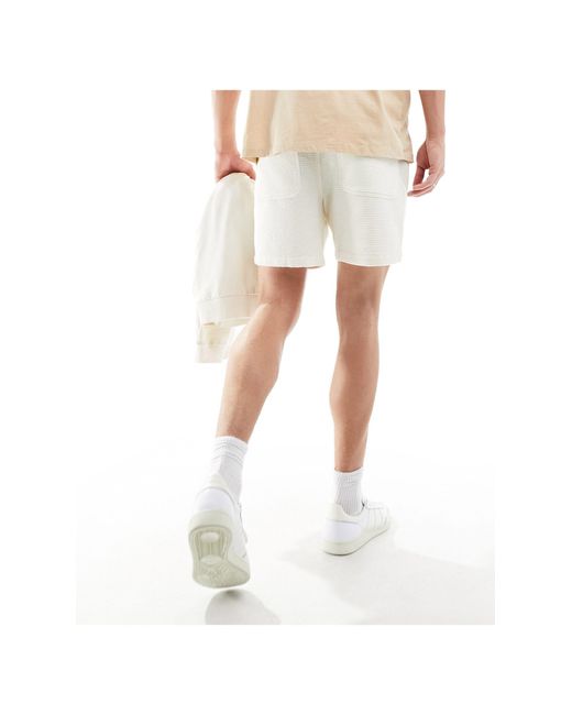 Farah – redwald – shorts in White für Herren