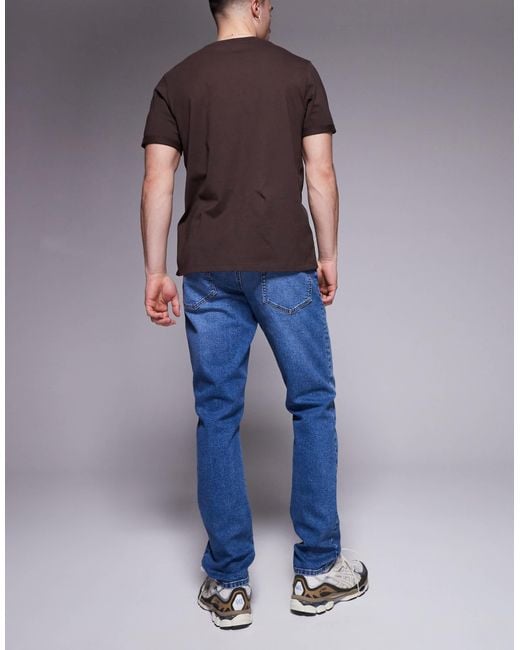ASOS Blue Slim Fit Jeans for men