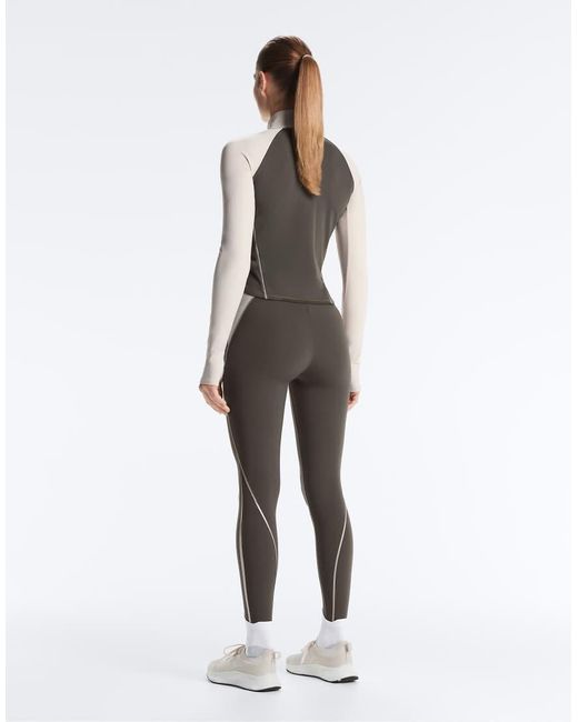 Oysho White Light Warm Reflective Technical Jacket