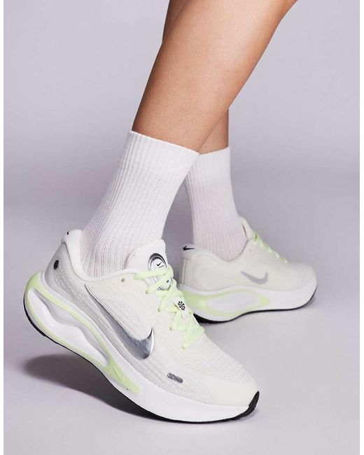 Nike Gray Journey Run Trainers