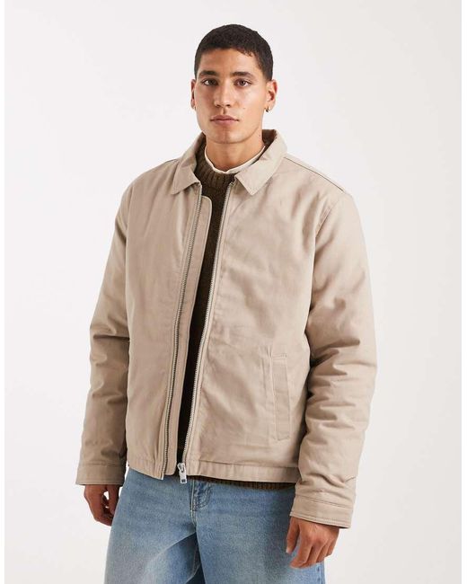 Jack & Jones Natural Harrington Jacket for men