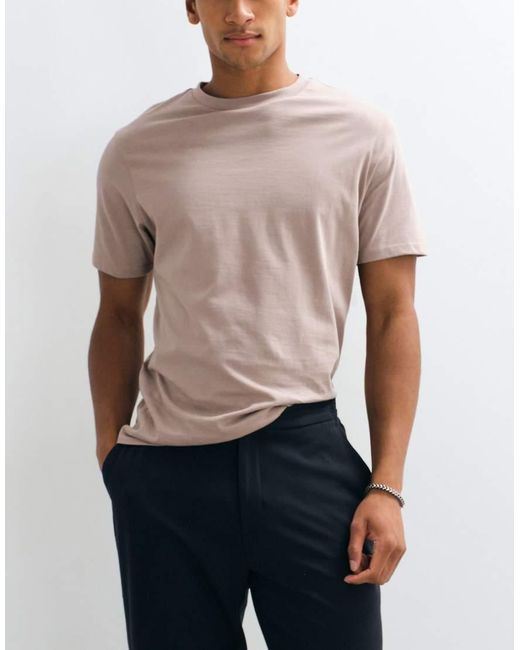ASOS Blue Essentials 3 Pack Regular Fit T-shirts for men