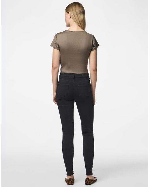 Pieces Black Jeggings