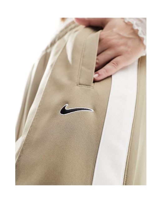 Nike White Streetwear Straight Leg Woven Cargo Pants