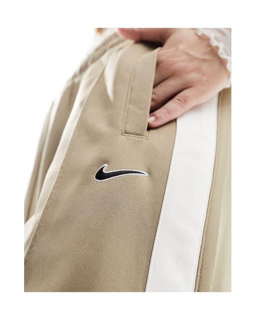 Streetwear - pantalon cargo droit tissé - kaki Nike en coloris White