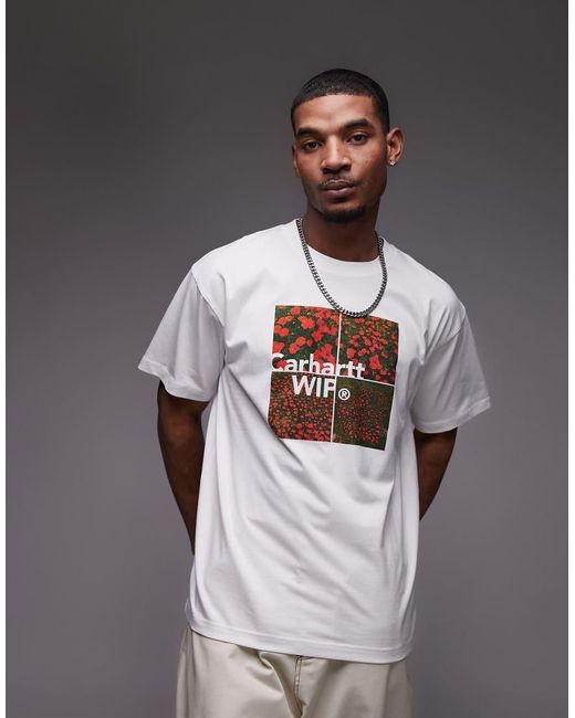 Carhartt Gray Valley Graphic T-Shirt for men