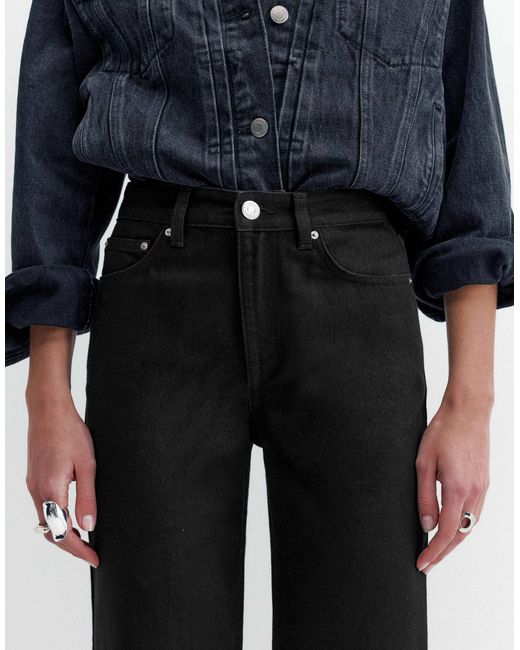 Jean droit ample - chiné Pull&Bear en coloris Blue