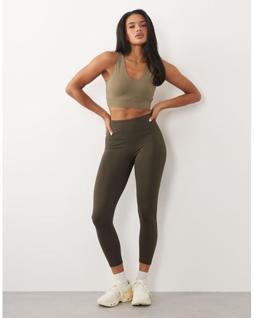 Sweaty Betty Brown Ultimate Studio Voop Bra