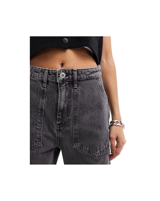 ONLY Gray – carrie – weit geschnittene carpenter-jeans