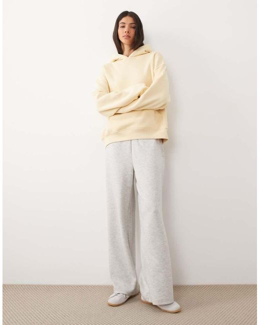 Gina Tricot Natural Relaxed Fit Hoodie