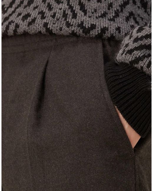 Abercrombie & Fitch Black Pull On Loose Trousers for men