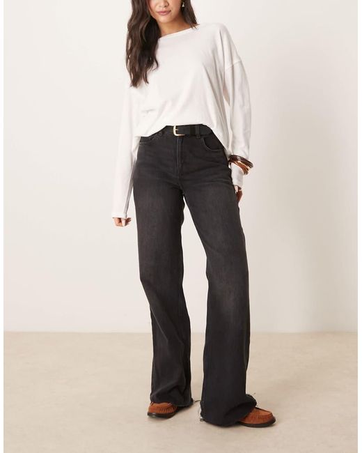 Free People White Nina Long Sleeve T-Shirt