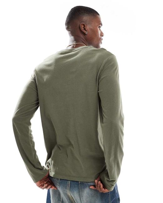 Superdry Green Classic Essential Top for men