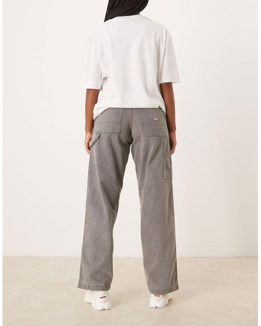Dickies Natural Stevensville baggy Denim Jeans