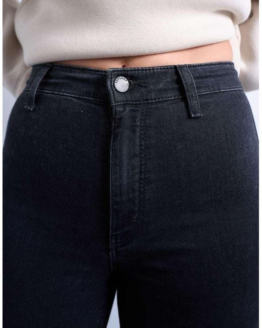 TOPSHOP White Joni Skinny High Rise Jean