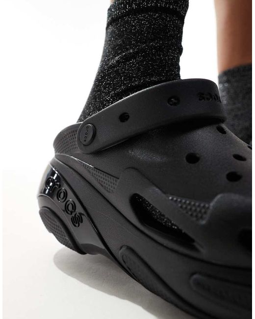 CROCSTM Black Bubble Crush Clog