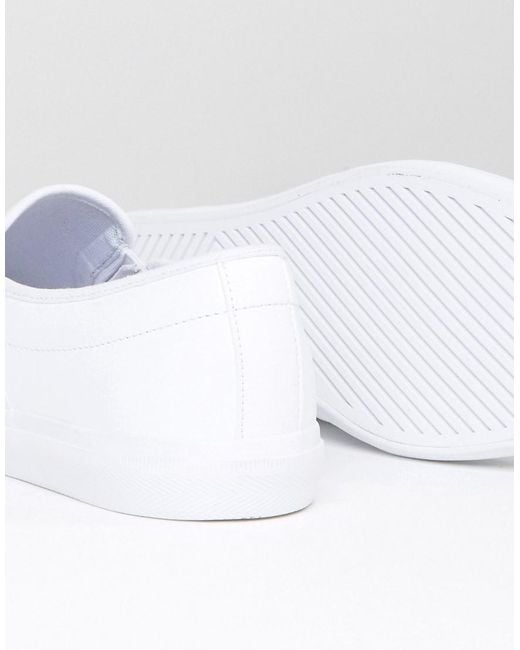 Lacoste gazon top slip on womens