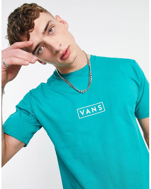 Vans Classic – easy box – t-shirt in Grün für Herren - Lyst