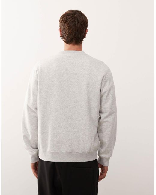 Sweat classique - chiné Weekday pour homme en coloris White