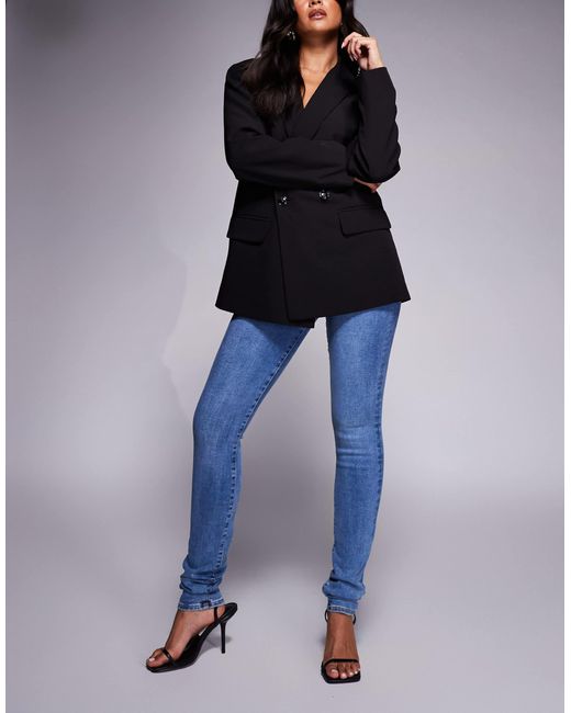 GOOD AMERICAN Blue Always Fits Good Legs Skinny Jeans