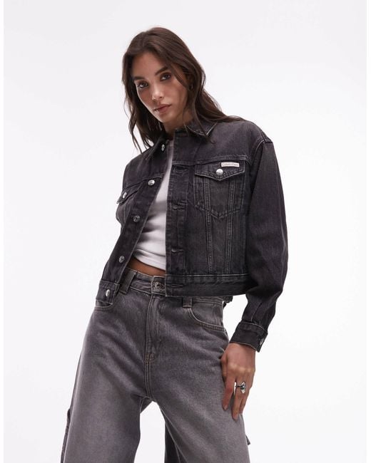 Calvin Klein Multicolor 90s Trucker Denim Jacket