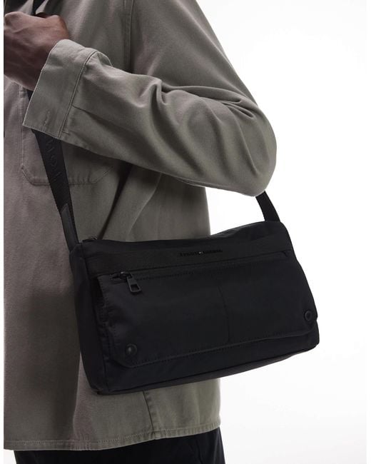 Tommy Hilfiger Gray Commuter Cross Body Bag for men