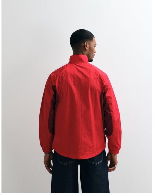 Adidas Originals Red Adidas Football Arsenal 26/27 Home Anthem Jacket for men