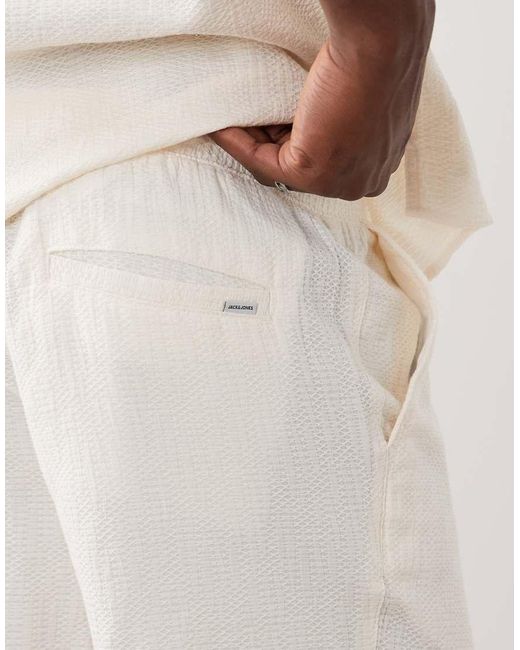 Jack & Jones Natural Textured Shorts for men