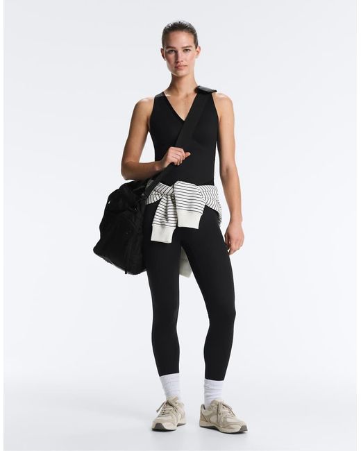 Oysho White Sleeveless Perfect-Adapt Long Jumpsuit