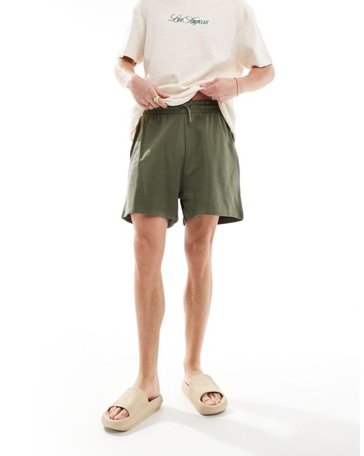 ASOS Green Oversized Shorts for men