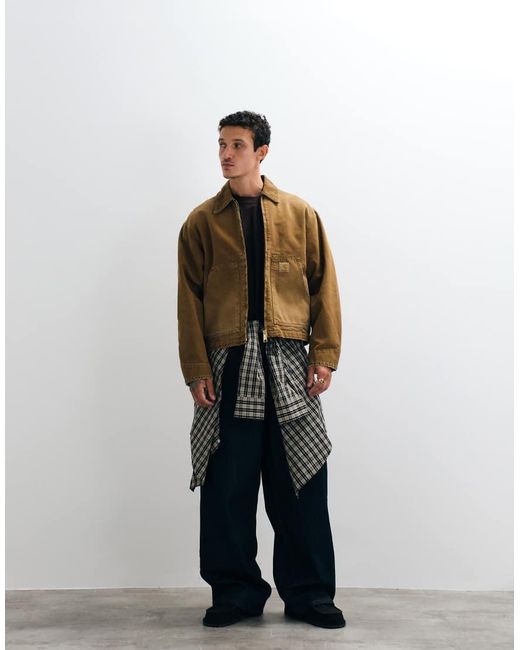 Carhartt Brown Og Arcan Jacket for men