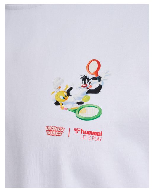 Hummel White X looney tunes – t-shirt