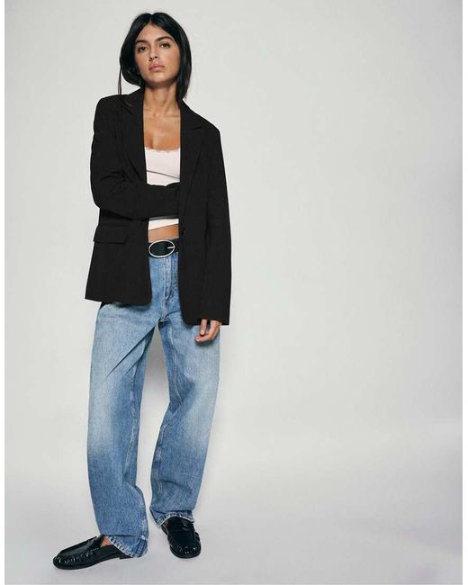 Blazer Basic di Pull&Bear in Green