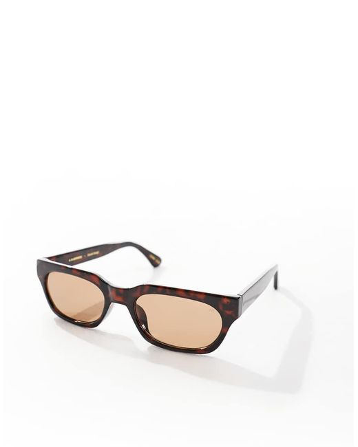A.Kjærbede White Bror Sunglasses