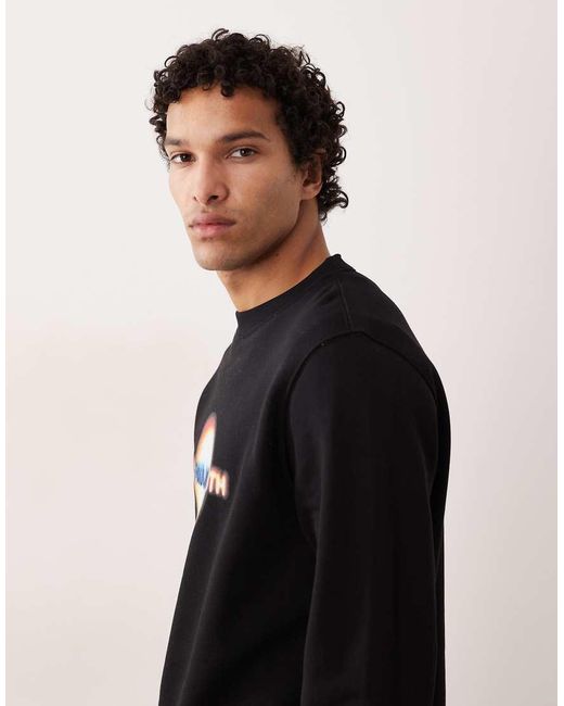 Paul Smith Black Eclipse Graphic Sweatshirt for men