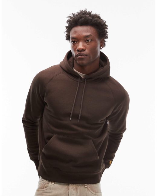 Chase - sweat à capuche à enfiler - marron foncé Carhartt pour homme en coloris Brown