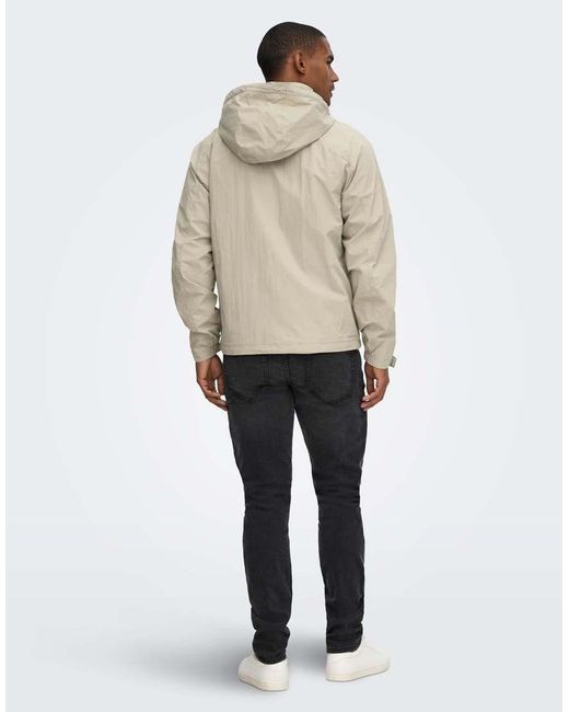 Only & Sons Natural Jacket for men