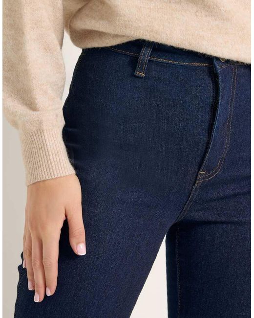 Long Tall Sally Blue Denim Flare Jeans