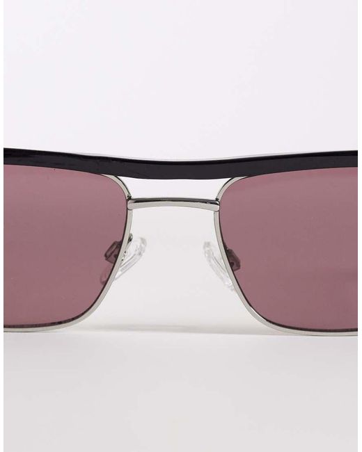 ASOS Black Retro Sunglasses for men