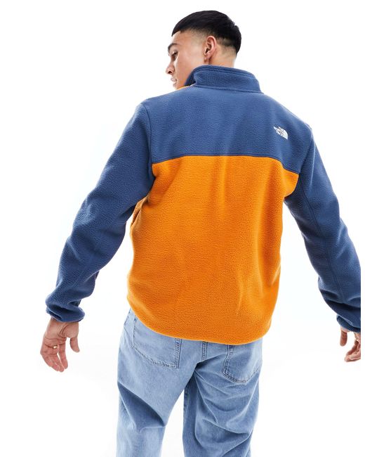 The North Face – yumiori – schweres fleece-sweatshirt in Orange für Herren
