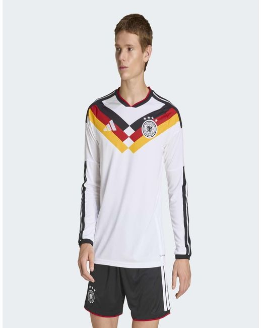 Adidas Originals Metallic Germany 26 Home Long Sleeve Jersey for men