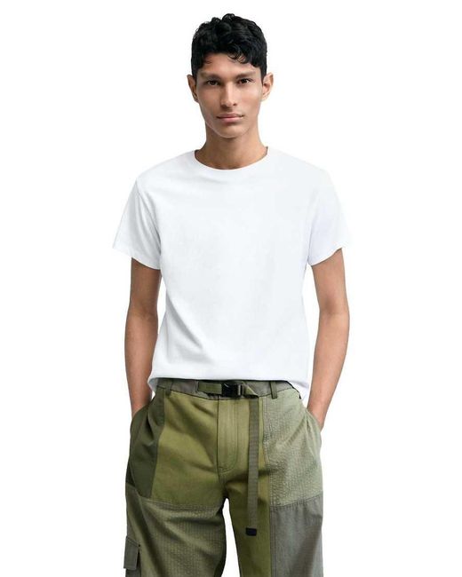 Desigual Green Military Long Pants for men