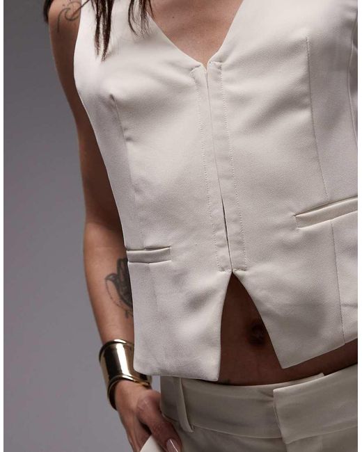 Nia Gray Jordan Linen Look Waistcoat