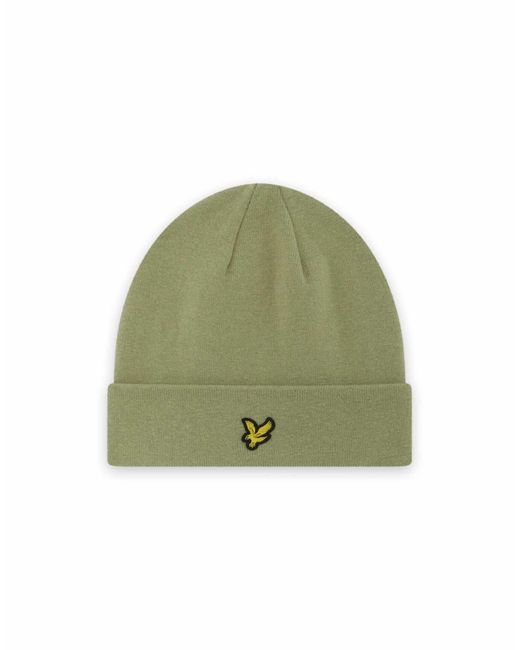 Lyle & Scott Headwear basic-beanie in Green für Herren