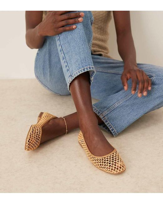 ASOS Blue Wide Fit Lagoon Ballet