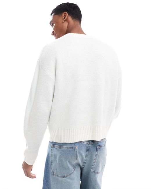 Cotton On Cotton on – strickpullover in White für Herren
