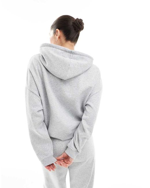 ONLY Hoodie in het White